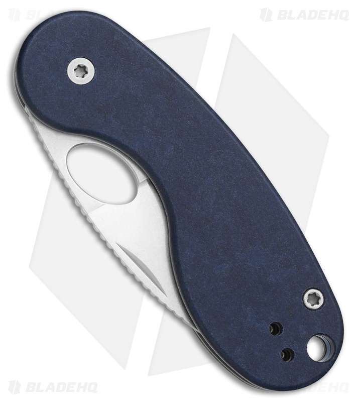 Kizer Microbe TSJ AirTi Slip Joint Knife Richlite Blue Canyon (2.14" SW)