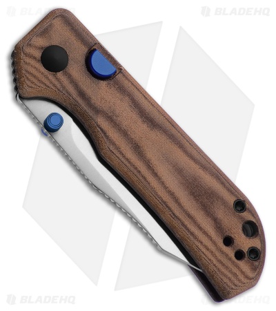 Kizer Cutlery Nice Guy Button Liner Lock Knife Norplex Micarta (2.9" Satin)