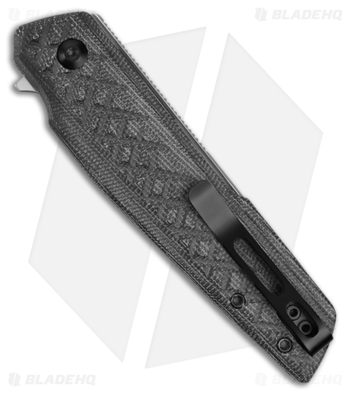 Kizer Skinner Black Micarta Reverse Tanto SW Nitro-V