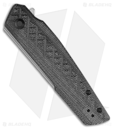 Kizer Skinner Black Micarta Reverse Tanto SW Nitro-V