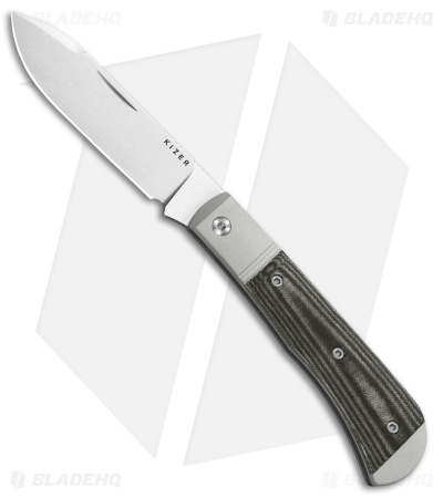 Kizer Trestle D Slip Joint Knife Norplex UltreX Micarta + Al Bolsters (2.95" SW)