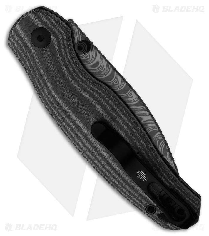 Kizer Phoca BD | Black Norplex UltreX Micarta | Damascus