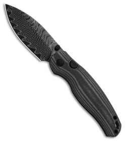 Kizer Phoca BD Button Liner Lock Knife Norplex UltreX Micarta (3" Damascus)