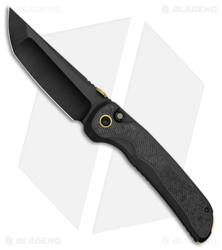Kizer Mithril KineticFit Button Lock Knife | DLC Ti/CF | DLC