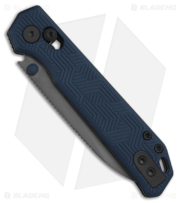 Kizer Cutlery Begleiter 2.9 Clutch Lock Knife Blue Aluminum (3" Matte DLC Ultra)