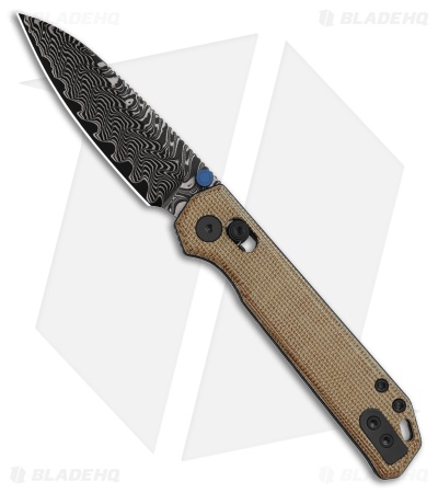 Kizer Cutlery Begleiter 2.9 Clutch Lock Knife Norplex Micarta (3" Damascus)