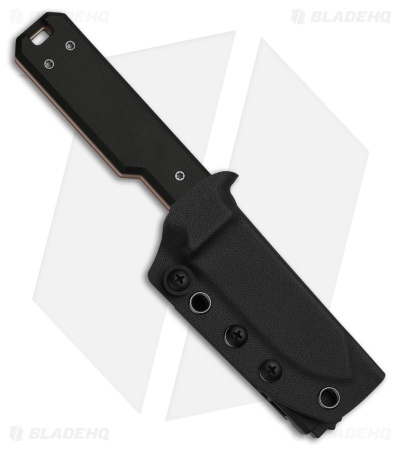 Kizer Abrams Fixed Blade Knife Black G-10 (3.1" Satin)