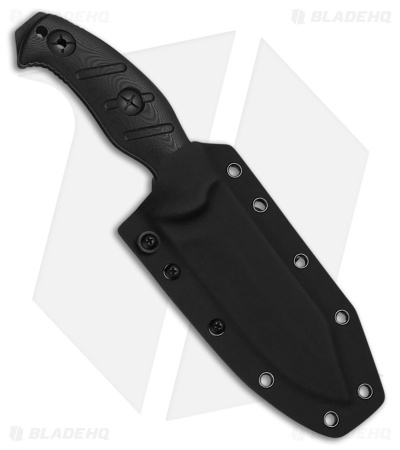 Kizer Sheepdog Survival Fixed Blade Knife Black Micarta (5.3" Black)