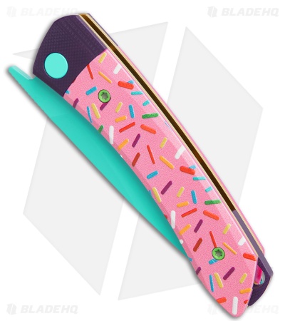 Kizer Mini Momo Liner Lock Knife Dessert Warrior® (3.2" Blue)