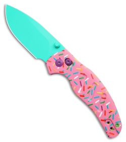 Kizer Vanguard Sheepdog Clutch Lock Knife Dessert Warrior® (3" Blue)