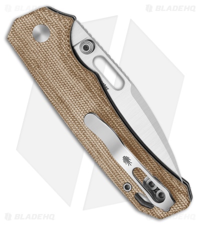 Kizer Outposter Button Liner Lock Knife Norplex UltreX Micarta (3.3" Satin)
