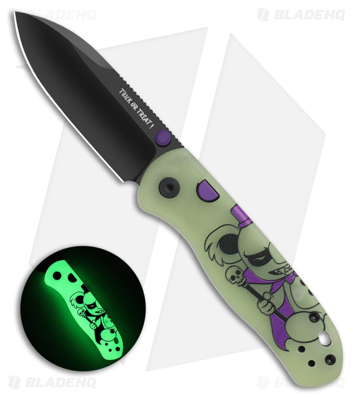Kizer Azo Drop Bear II Button Lock Knife The Vampire Ki3619HW1