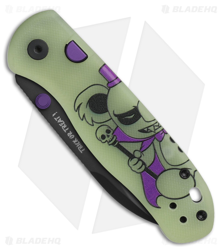 Kizer Azo Drop Bear II Button Lock Knife The Vampire Ki3619HW1