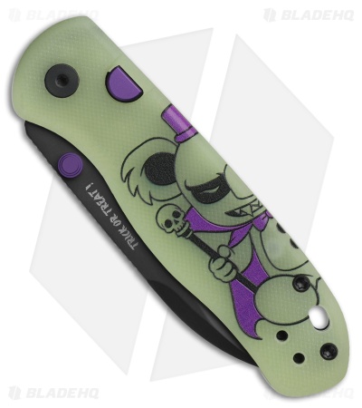 Kizer Azo Drop Bear II Button Lock Knife The Vampire Ki3619HW1