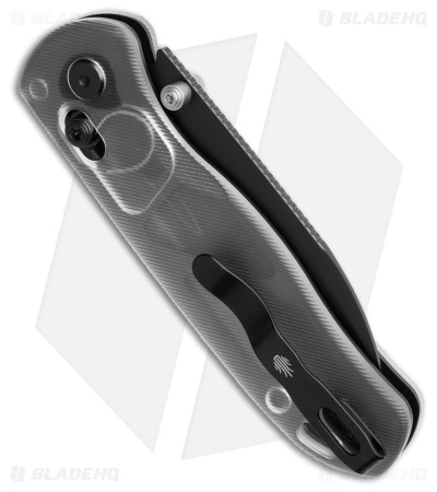 Kizer Drop Bear Knife Black Acrylic Black