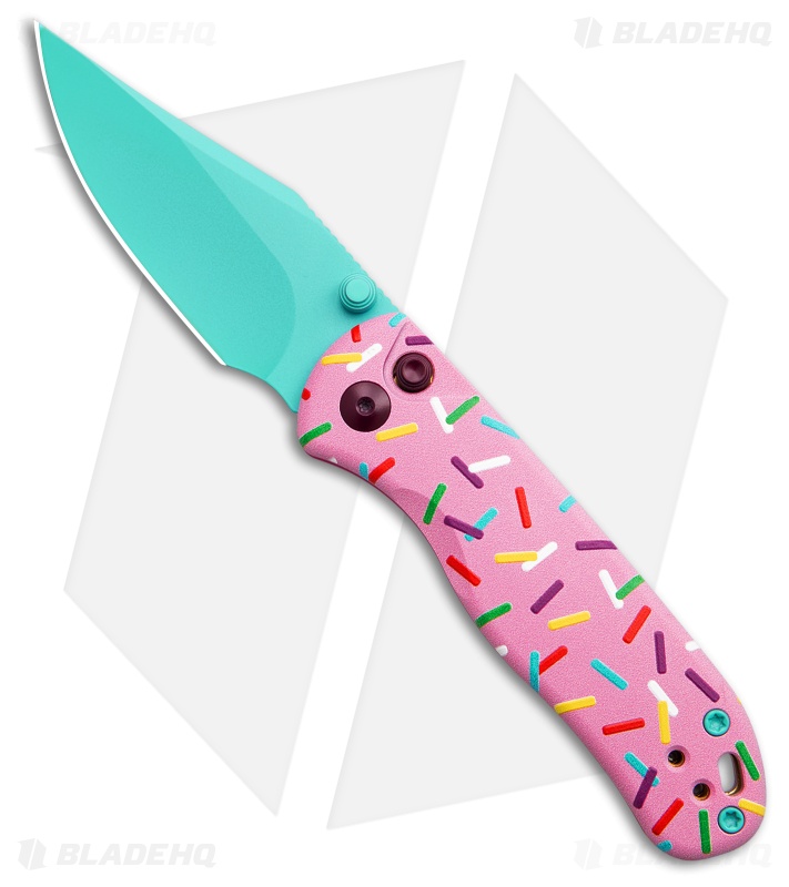 オーダー二本【レモンクォーツ・クリソコラ】【タイガーアイ・ガーネット】 Kizer Azo Drop Bear 2 Knife | Dessert Warrior