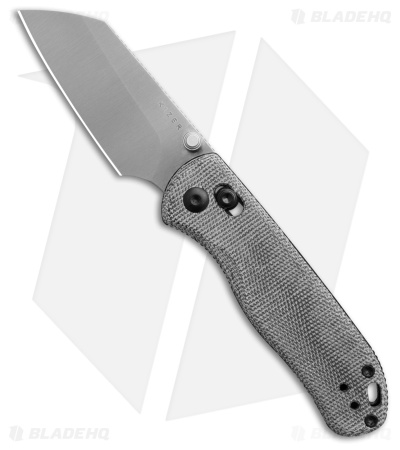 Kizer Azo Drop Bear II Clutch Lock Knife Micarta V3619.2KS1 - Blade HQ