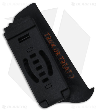 Kizer Drop Bear Drop Point Fixed Blade Knife Orange G-10 Halloween (Black)