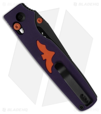 Kizer Vanguard Original 2 Clutch Lock Knife G-10 Halloween (Black)