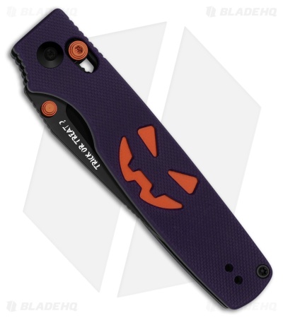 Kizer Vanguard Original 2 Clutch Lock Knife G-10 Halloween (Black)