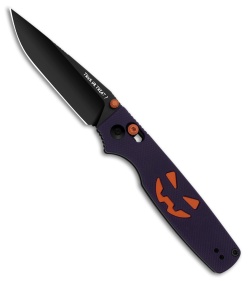 Kizer Vanguard Original 2 Clutch Lock Knife G-10 Halloween (Black)