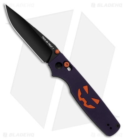 Kizer Vanguard Original 2 Clutch Lock Knife G-10 Halloween (Black)