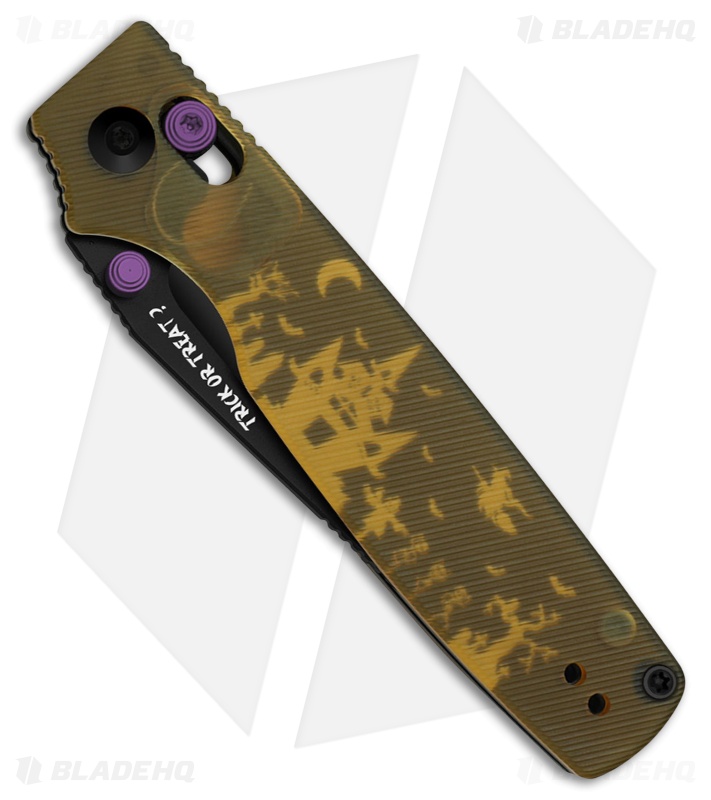 Kizer Vanguard Original 2 Clutch Lock Knife PEI Halloween (Black)