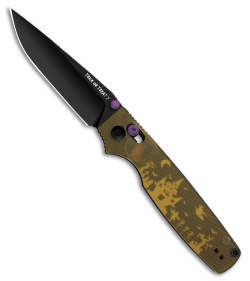 Kizer Vanguard Original 2 Clutch Lock Knife PEI Halloween (Black)