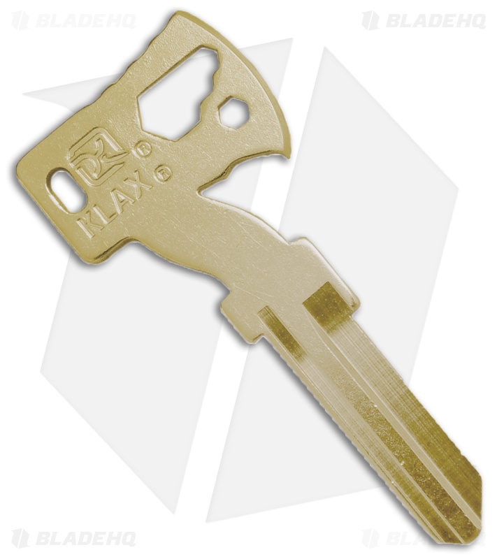 Klecker Knives KLAX Key Blank - Brass - Blade HQ