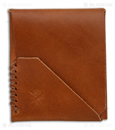 Open Sea Leather Co. Topsider Wallet Whiskey w/ Black Stitching
