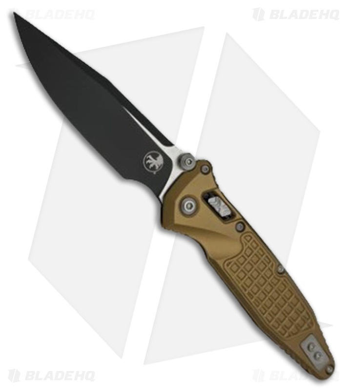 Microtech Socom Elite S/E Ram-Lok Knife Tan Frag Aluminum (4" Two-Tone)