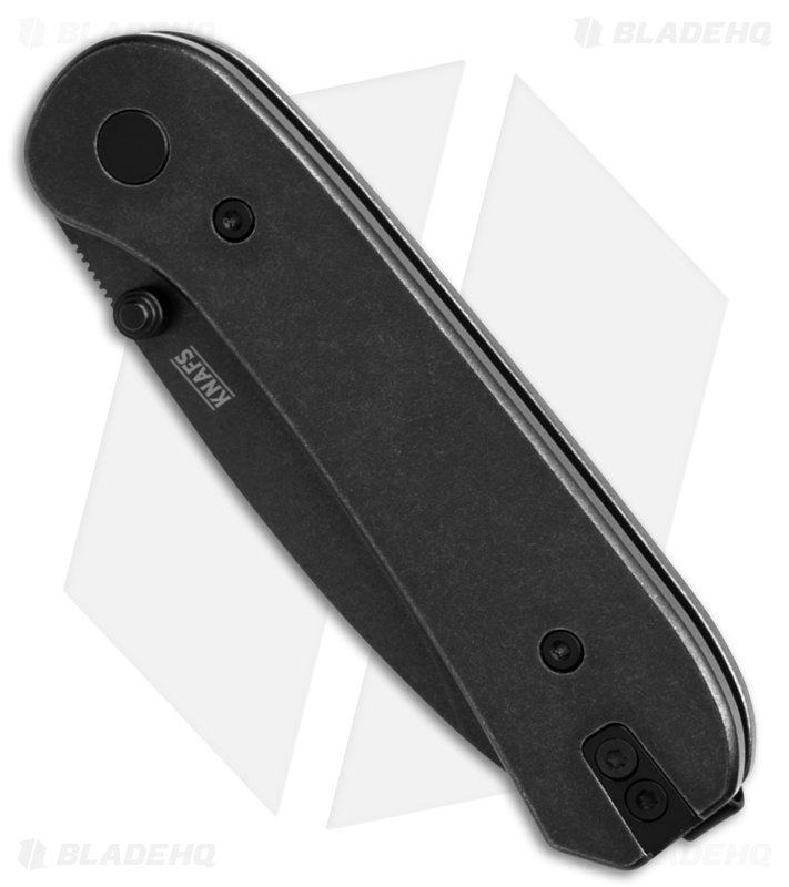 KNAFS Lander 1 Liner Lock Knife Fast Swap Scales Black SW Steel (2.75" Black SW)