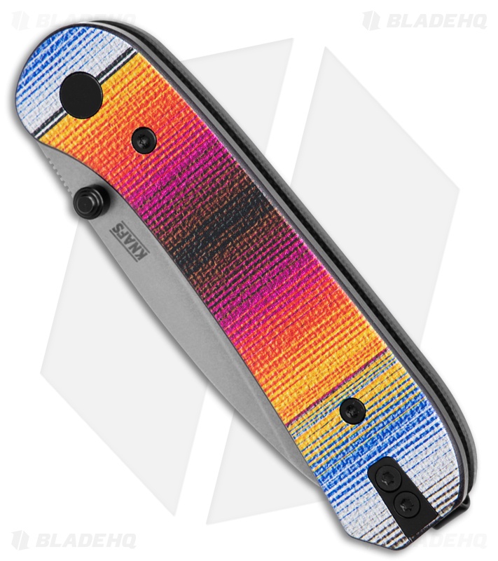 リーシュプレゼントHOT KNIFE 153×BENT L LOGIC KNAFS Lander 1 | Mexican Blanket G-10 | SW