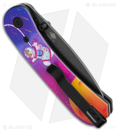 KNAFS Lander 1 Liner Lock Knife Sfank & Gary G-10 (2.75" Black SW)