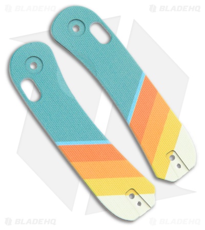 KNAFS Lander 3 Knife Scales Good Vibes G-10