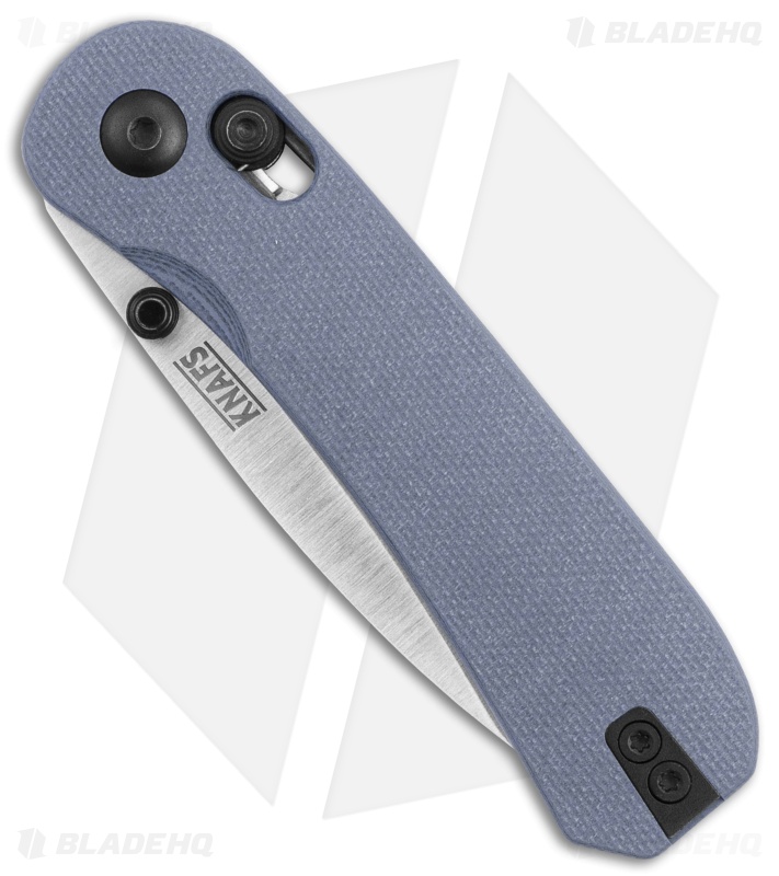 Knafs Lander 3 Drop Point Clutch Lock Knife Horizon Blue G-10 (2.75" SW)
