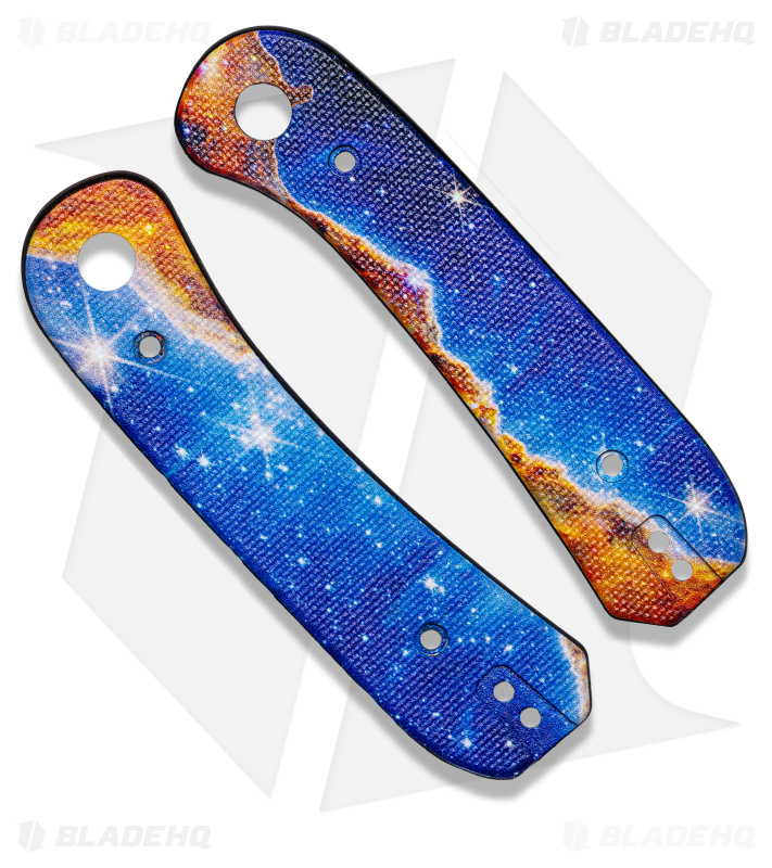KNAFS Lander Knife Scales G-10 Cosmic Cliffs