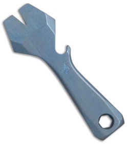 KnifeGuys Impact Tool  (K.I.T.) Titanium Pocket Tool - Blue Stonewashed