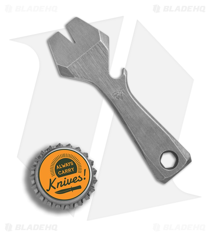KnifeGuys Impact Tool  (K.I.T.) Titanium Pocket Tool - Brushed
