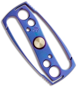 Koch Tools Heliks Carabiner Spinner (Blue/Purple)