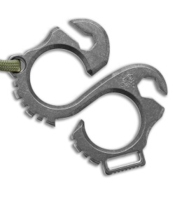 Koch Tools Solo 2.1 EDC Keychain Pocket Tool - Stonewash Titanium