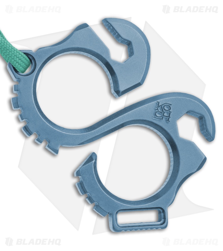 Koch Tools 3/8 Solo 2.1 Titanium Pocket Tool - Blue