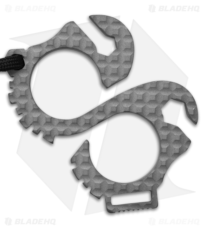 Koch Tools Solo 2.0 EDC Keychain Pocket Tool - Frag Blasted Titanium