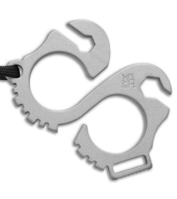 Koch Tools Solo 2.0 EDC Stainless Steel Keychain Pocket Tool - Bead Blast