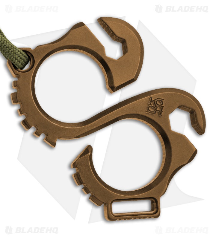 Koch Tools 3/8 Solo 2.1 Titanium Pocket Tool - Bronze