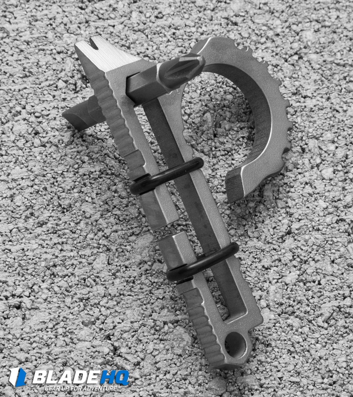 Koch Tools Duo Deuce Keychain Pocket Tool - Stainless Steel