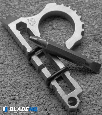 Koch Tools Duo Deuce Keychain Pocket Tool - Stainless Steel