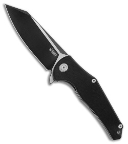 Kubey Flash Liner Lock Knife Black G-10 (3.8" Black) KU158C