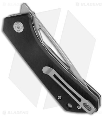 Kubey Thalia Liner Lock Knife Black G-10 (3.25" Bead Blast) KU331A