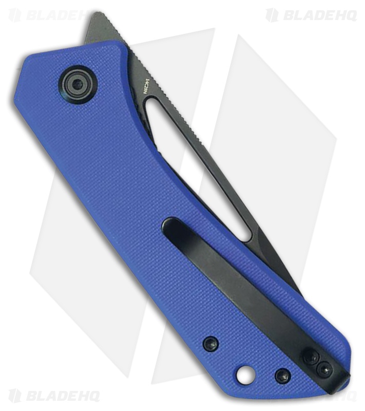 Kubey Knives Thalia Liner Lock Knife Blue G-10 (3.3